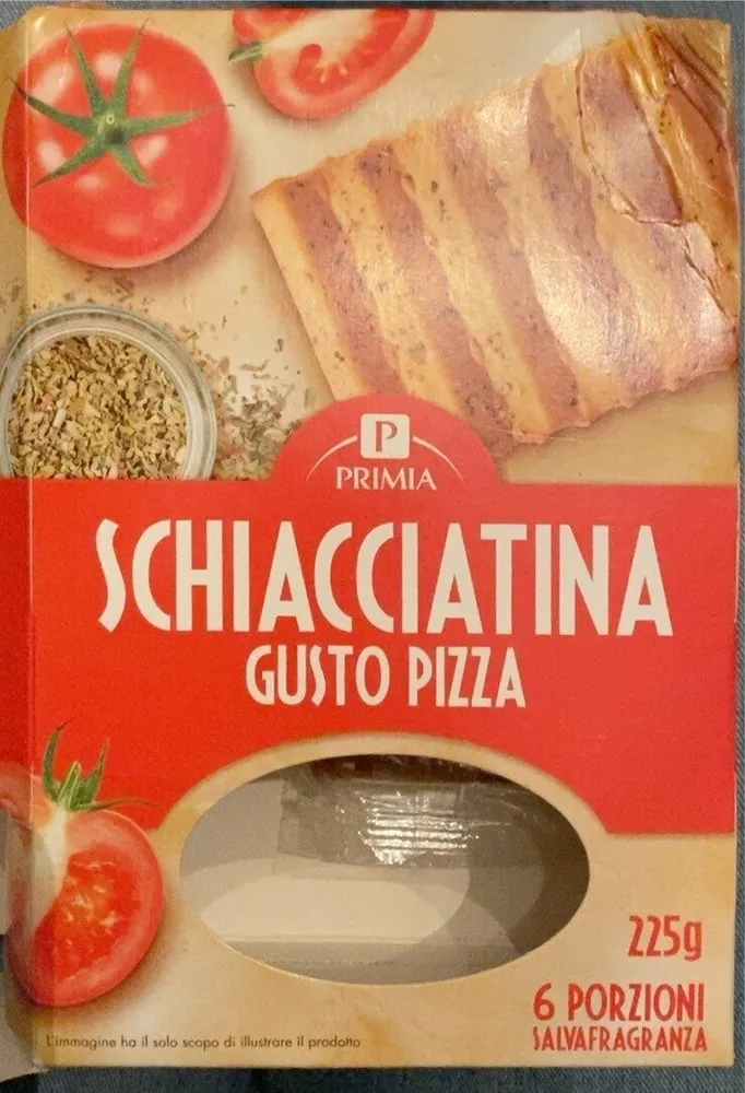 Schiacciatina guato pizza