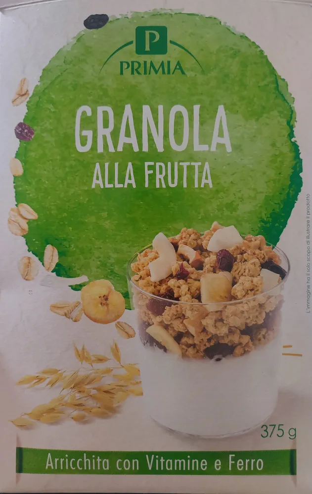 Granola alla frutta