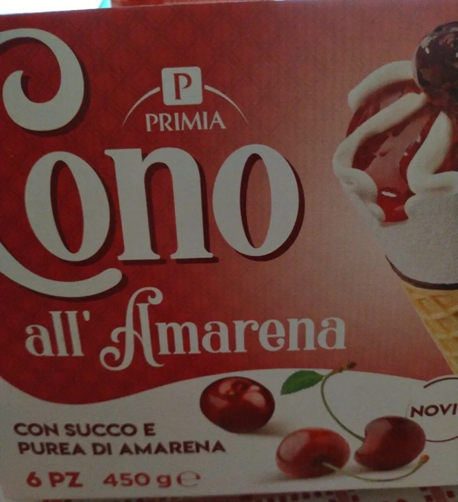 Cono all'amarena