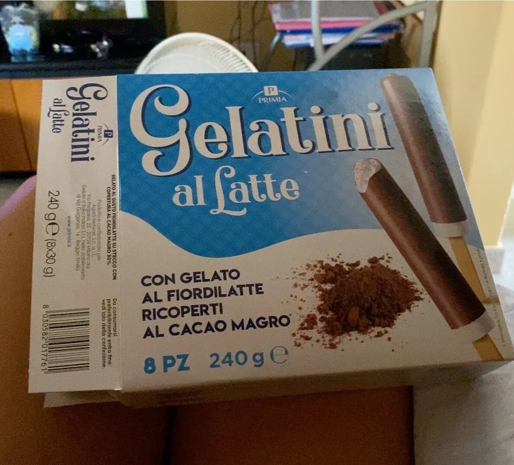 Gelatini al latte