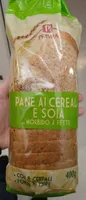 Pane ai cereali e soia a fette
