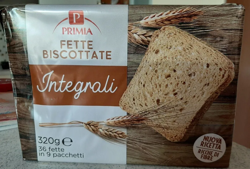 Fette biscottate integrali