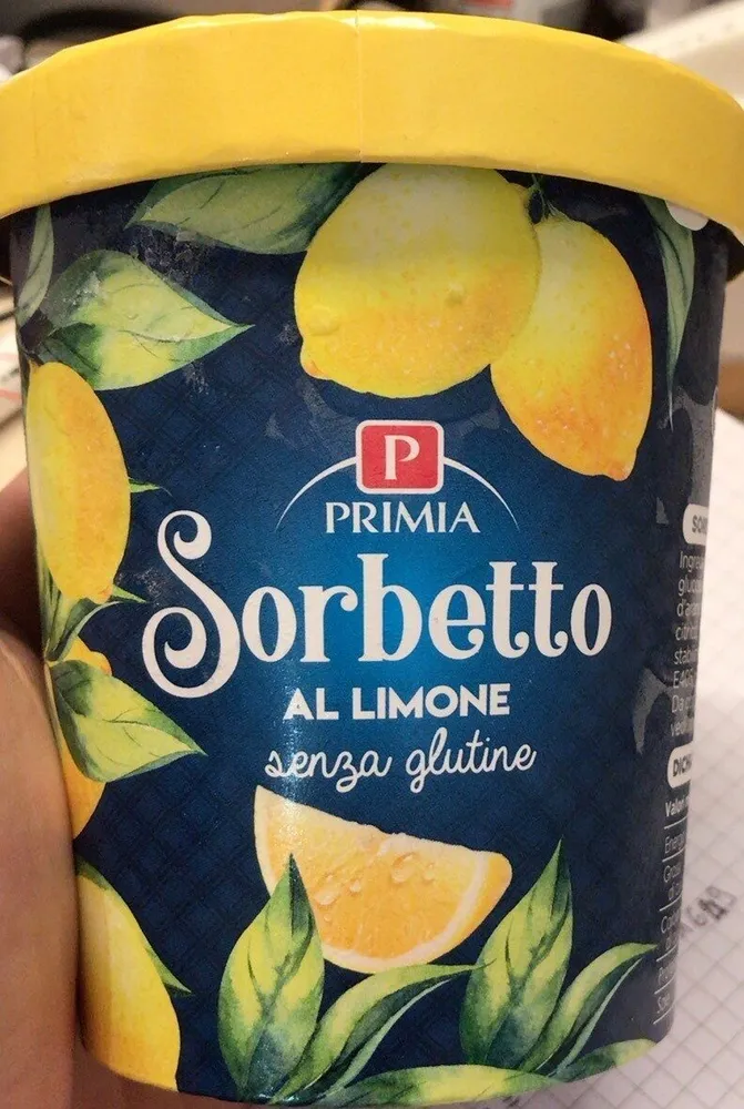 Sorbetto al limone