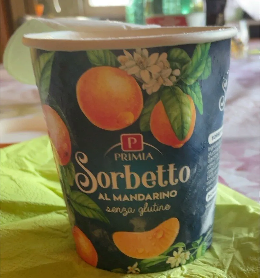 Sorbetto al mandarino
