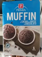 Muffin al cacao con gocce di cioccolato