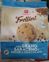 Frollini grano saraceno e gocce di cioccolato