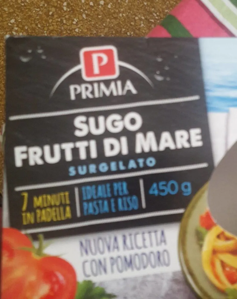 Sugo frutti di mare surgelato