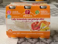 Latte fermentato con principi attivi