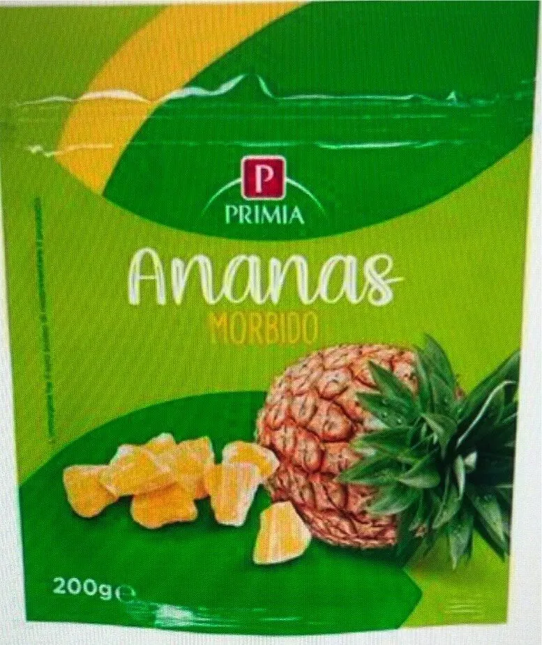 Ananas morbido disidratato