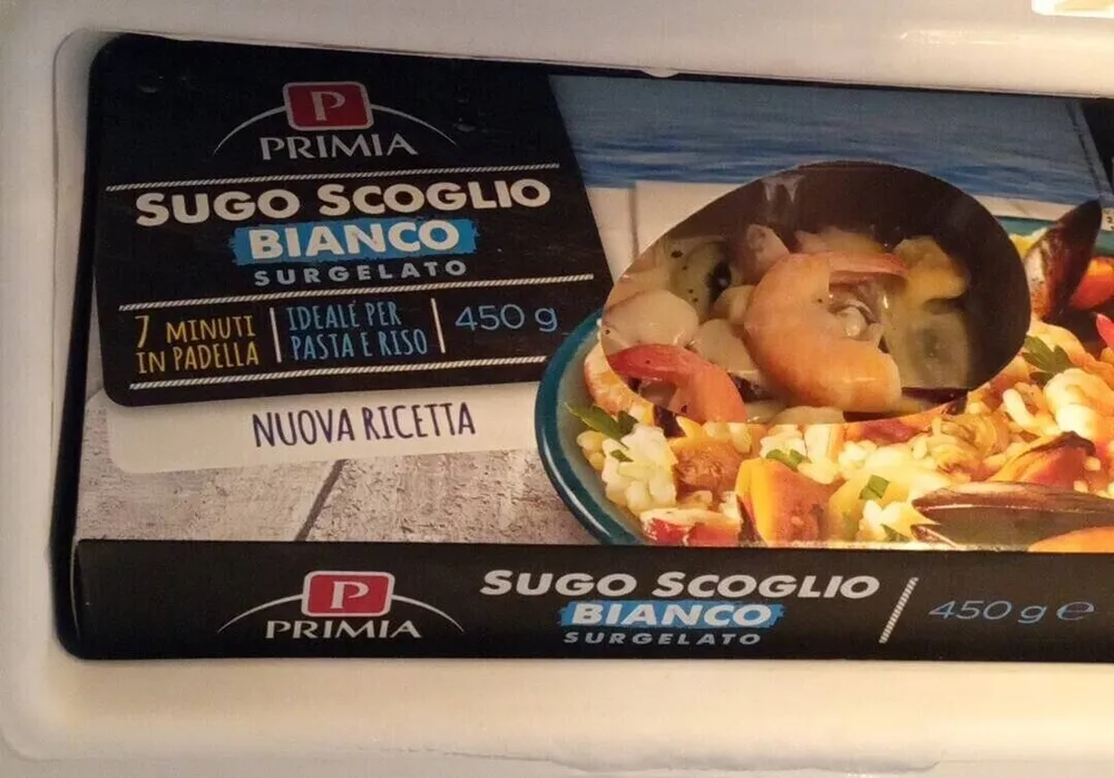 Sugo scoglio bianco surgelato