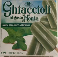 Ghiaccioli al gusto menta