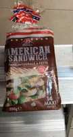 American Sandwich Pane Integrale a Fette