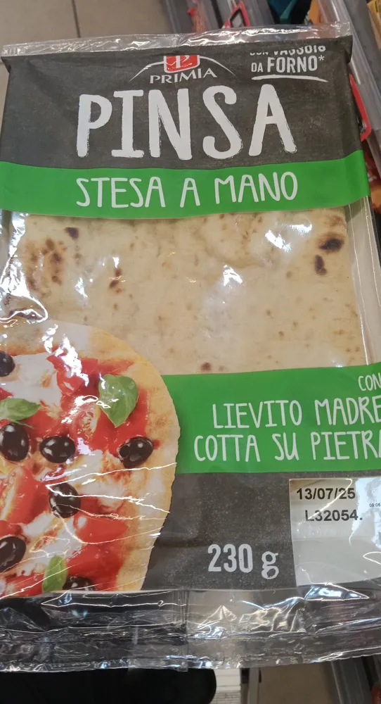 Pinsa Stesa A Mano