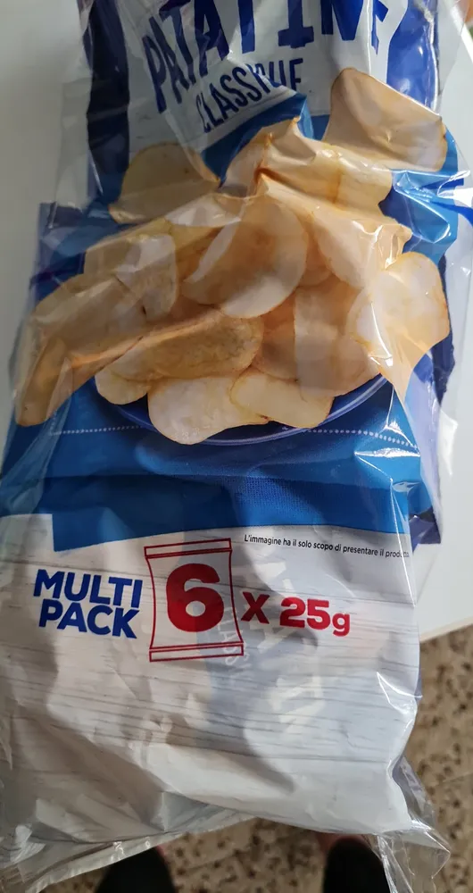 Patatine classiche multipack