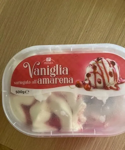 Vaniglia variegati all’amarena