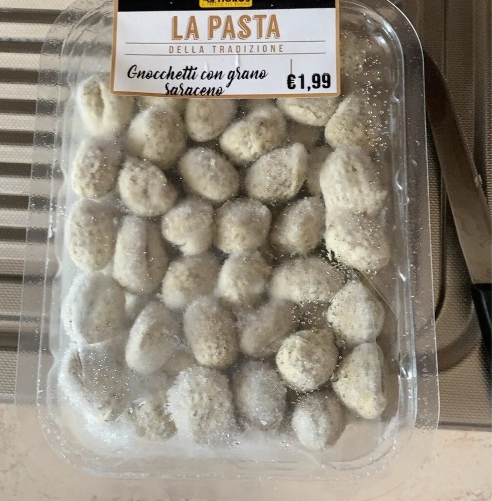 Gnocchetti con grano saraceno