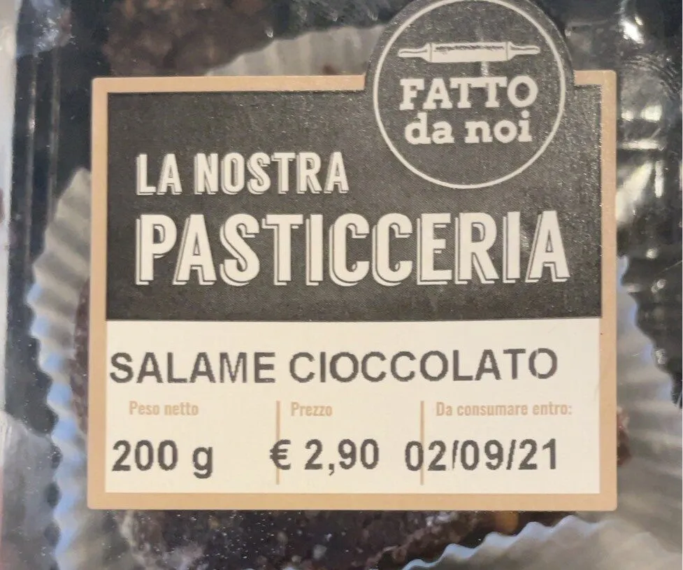 Salame al cioccolato