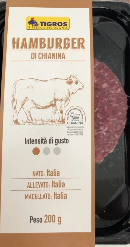 Hamburger chianina