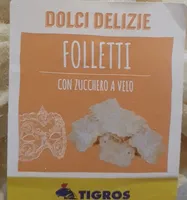 Folletti con zucchero a velo