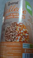 Gallette di mais e grano saraceno
