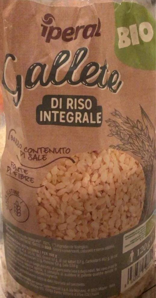 Gallette di riso integrale