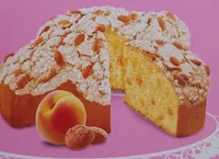 Colomba Pesca e Amaretti