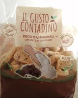 Biscotti artigianali con gocce di cioccolato