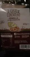 Rondelle di mele essiccate