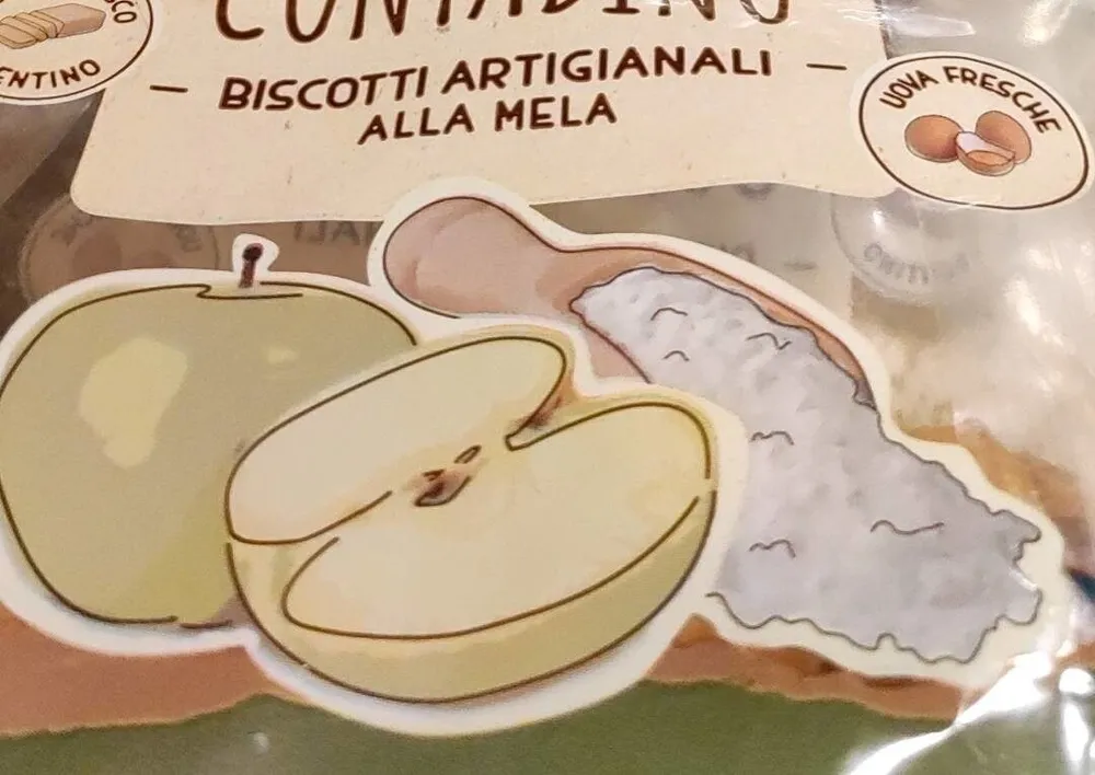 Biscotti artigianali alla mela