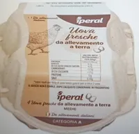 Uova fresche da allevamento a terra