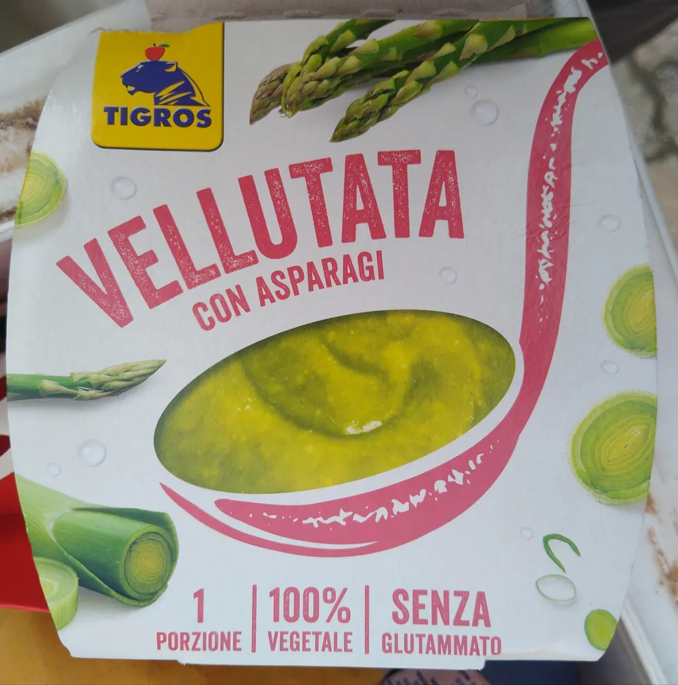 Vellutata con asparagi
