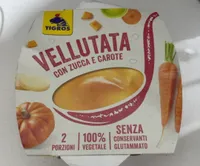 Vellutata con zucche e carote