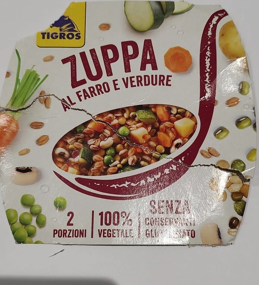 Zuppa al farro e verdure