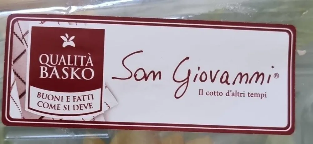 Prosciutto cotto "San Giovanni"