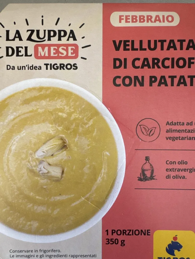 Vellutata Di Carciofi Con Patate