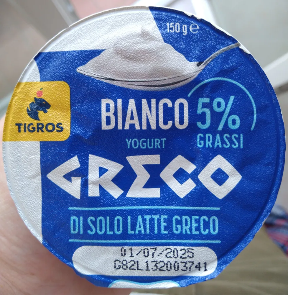 Yogurt greco bianco