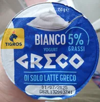 Yogurt greco bianco