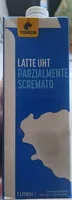 Latte UHT parzialmente scremato