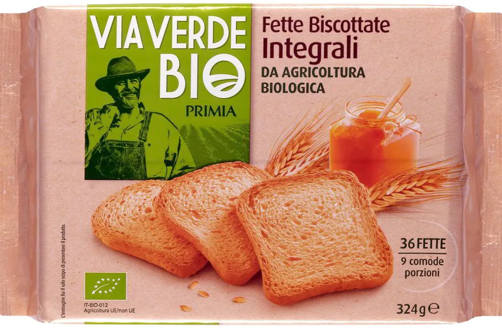 Fette biscottate integrali
