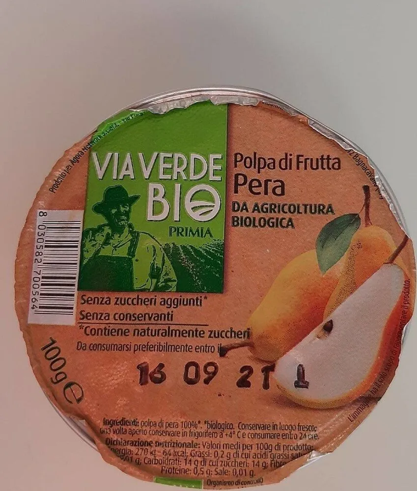 Polpa di frutta pera