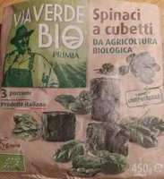 Spinaci a cubetti