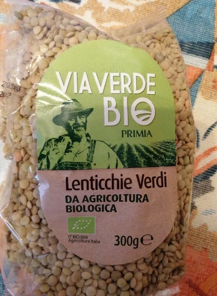 Lenticchie verdi.