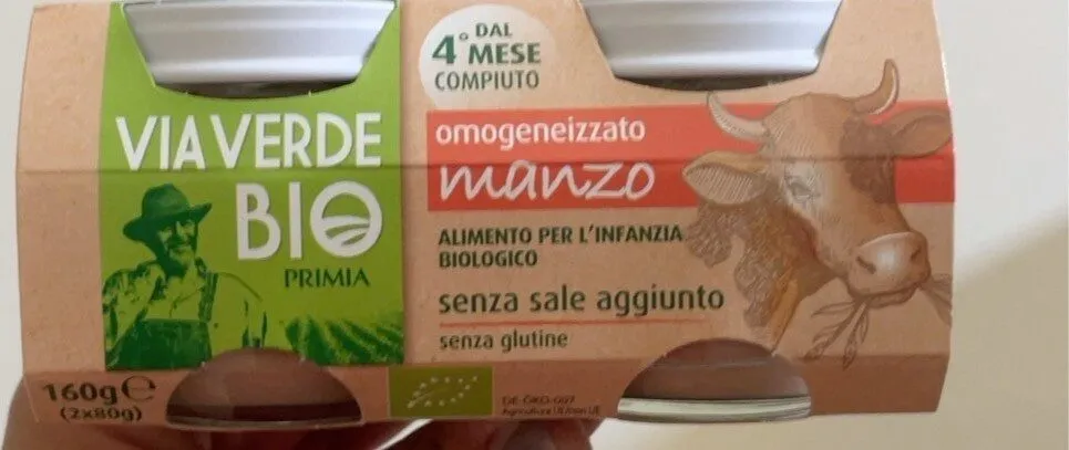 Omogeneizzato manzo