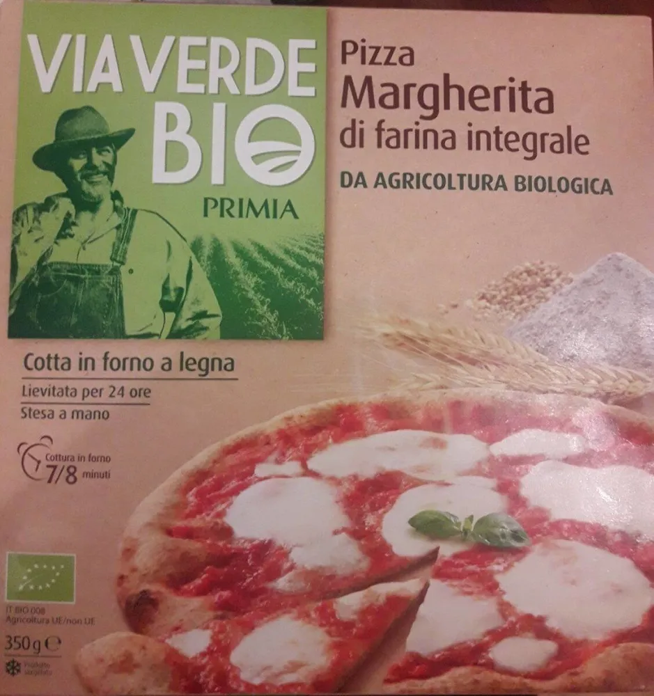 Pizza Margherita di farina integrale