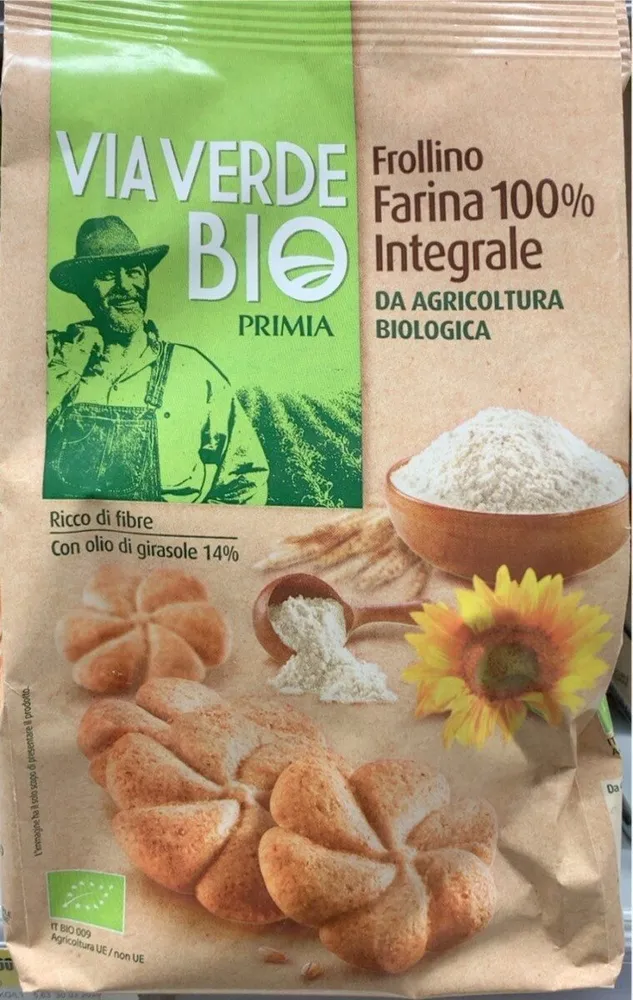 Frollino Farina 100% Integrale