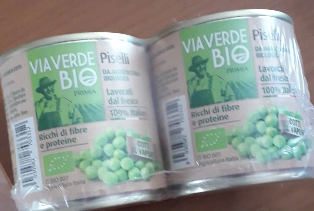 Piselli in scatola