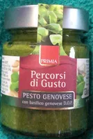 Pesto genovese con basilico genovese D.O.P.