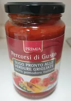 Sugo pronto alle verdure grigliate Percorsi di Gusto