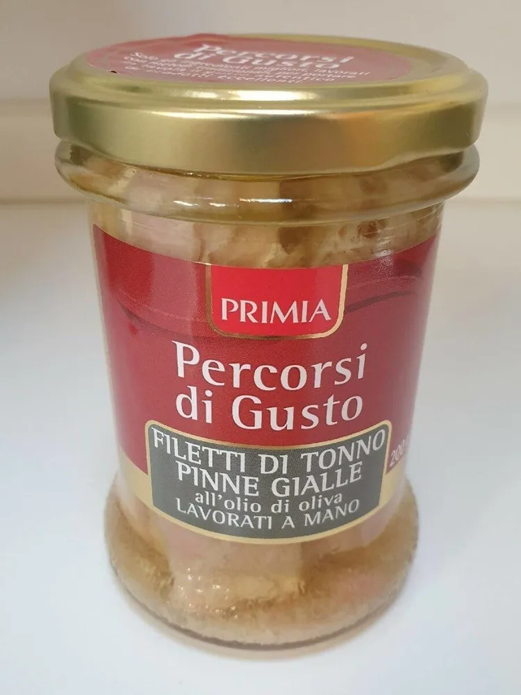 Filetti di tonno pinne gialle