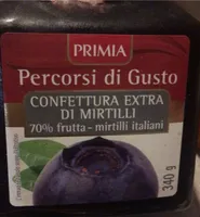 Confettura extra di mirtilli